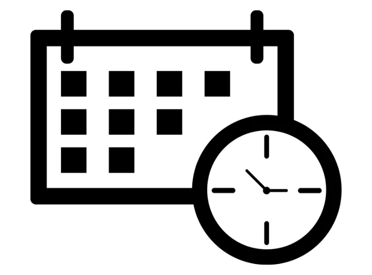 kalendarz i zegar